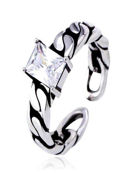 square diamond solitaire ring red black retro chain open adjustable gemstone rings band for women men fashion jewelry will and san3077555, Golden;silver
square diamond solitaire ring red black retro chain open adjustable gemstone rings band for women men fashion jewelry will and san3077555, Golden;silver