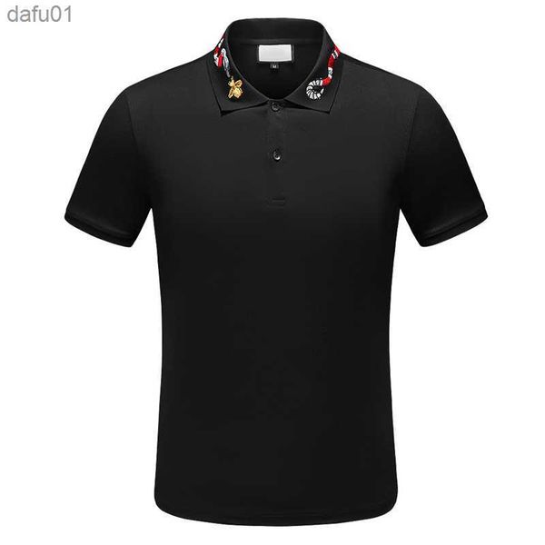 2020 designer stripe polo shirt t shirts snake polos bee floral mens high street fashion horse polo luxury t-shirt l230520, White;black
2020 designer stripe polo shirt t shirts snake polos bee floral mens high street fashion horse polo luxury t-shirt l230520, White;black