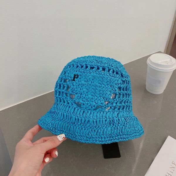 multicolor p designer bucket hat breathable luxury straw hats spring summer outdoor cappello wide brim tarvel sun protection womens cap whit, Blue;gray
multicolor p designer bucket hat breathable luxury straw hats spring summer outdoor cappello wide brim tarvel sun protection womens cap whit, Blue;gray