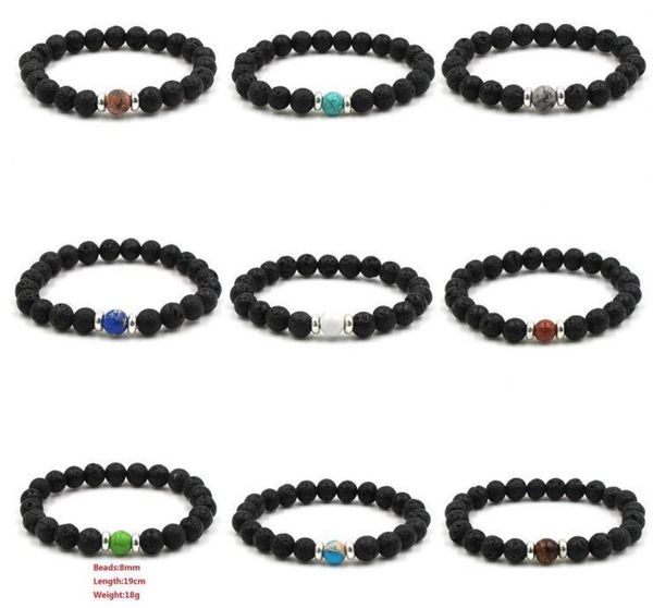 10 colors natural black lava stone beads elastic bracelet essential oil diffuser bracelet volcanic rock beaded hand strings6270201
10 colors natural black lava stone beads elastic bracelet essential oil diffuser bracelet volcanic rock beaded hand strings6270201