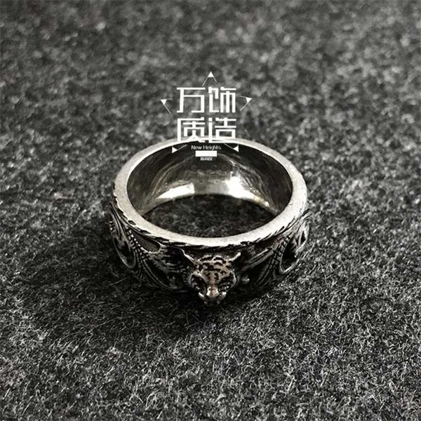 50% off designer jewelry bracelet necklace ring head 9m sterling 925 dominee three-dimensional pattern male female personality ring, Silver
50% off designer jewelry bracelet necklace ring head 9m sterling 925 dominee three-dimensional pattern male female personality ring, Silver
