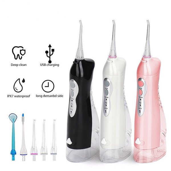 toothbrush oral irrigator usb rechargeable portable dental water flosser water jet ipx7 water tank waterproof +5 nozzles teeth cleaner
toothbrush oral irrigator usb rechargeable portable dental water flosser water jet ipx7 water tank waterproof +5 nozzles teeth cleaner