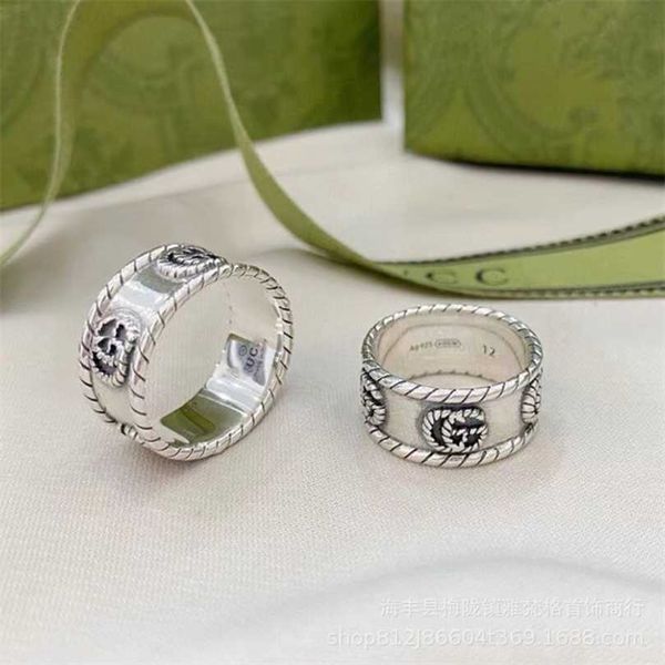 50% off designer jewelry bracelet necklace ring ancient letters twist rope fried dough twist lace ring 925 tide cards old men women lovers s, Silver
50% off designer jewelry bracelet necklace ring ancient letters twist rope fried dough twist lace ring 925 tide cards old men women lovers s, Silver