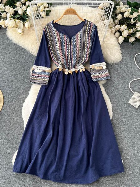 dresses spring summer highend sense of cold wind waist thin printed longsleeved female dress beautiful vneck long dress women d1490, Black;gray
dresses spring summer highend sense of cold wind waist thin printed longsleeved female dress beautiful vneck long dress women d1490, Black;gray