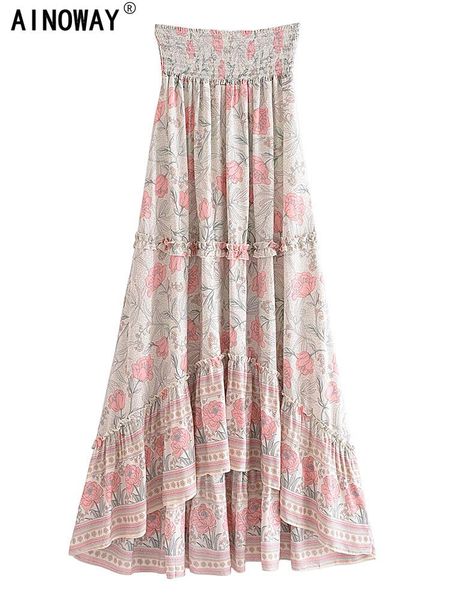 dresses vintage chic summer fashion women floral print beach bohemian long skirts high elastic waist maxi aline boho skirt femme, Black;gray
dresses vintage chic summer fashion women floral print beach bohemian long skirts high elastic waist maxi aline boho skirt femme, Black;gray