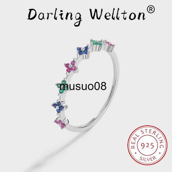band rings new trend rainbow series flower plum blossom emerald sapphire couple ring for women cross original sterling silver gift jewelry j
band rings new trend rainbow series flower plum blossom emerald sapphire couple ring for women cross original sterling silver gift jewelry j