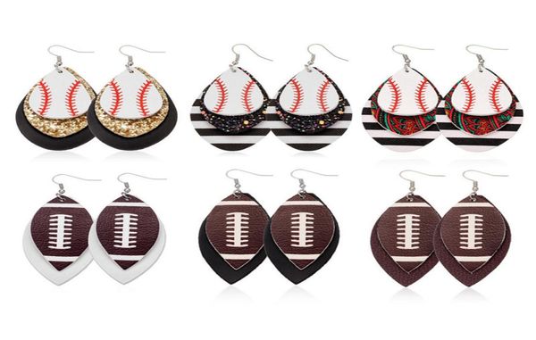football sports pu leather earrings rugby sequins leaf american flag earrings women lady fashion accessories jewelry 7styles9035877, Golden 
football sports pu leather earrings rugby sequins leaf american flag earrings women lady fashion accessories jewelry 7styles9035877, Golden