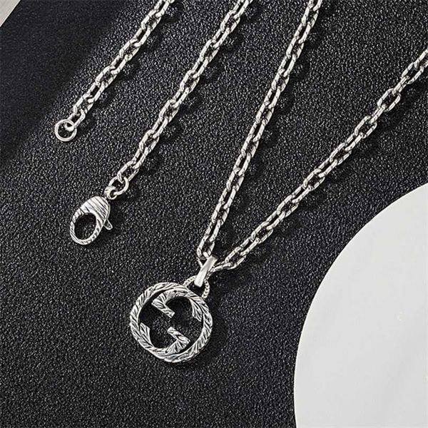 50% off designer jewelry bracelet necklace ring 925 pure twist thread necklace woven interlaced pendant pattern ancient lovers, Silver
50% off designer jewelry bracelet necklace ring 925 pure twist thread necklace woven interlaced pendant pattern ancient lovers, Silver