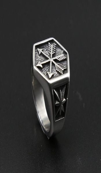vintage viking arrow ring punk 316l stainless steel compass men fashion hip hop hippie jewelry drop store cluster rings4789982, Golden;silver
vintage viking arrow ring punk 316l stainless steel compass men fashion hip hop hippie jewelry drop store cluster rings4789982, Golden;silver