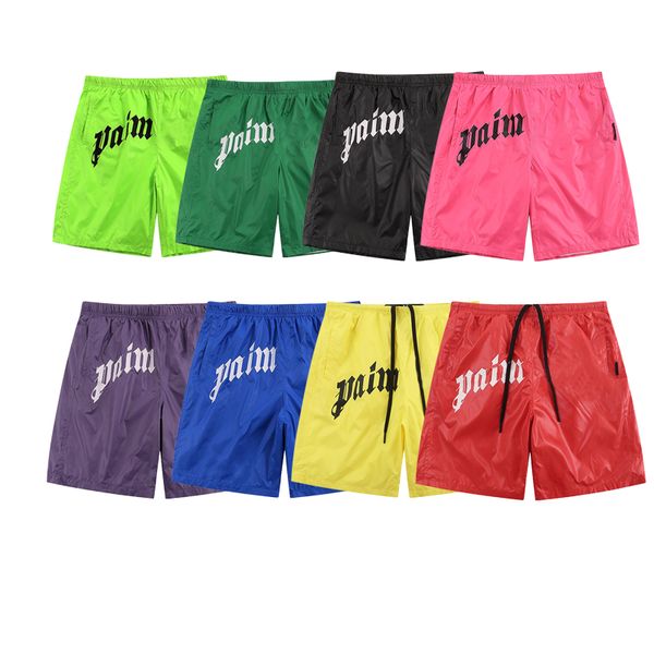 palm nylon beach boxer men's shorts three pocket styling curved logo swim short pants, White;black
palm nylon beach boxer men's shorts three pocket styling curved logo swim short pants, White;black