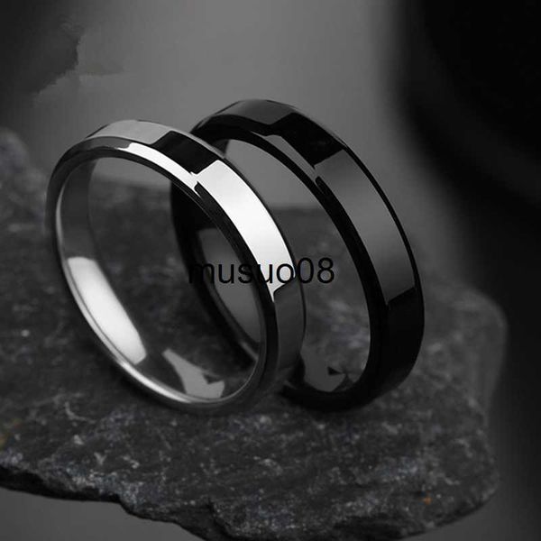 band rings 4mm simple smooth women rings black stainless steel men rings birthday gifts j230602, Silver
band rings 4mm simple smooth women rings black stainless steel men rings birthday gifts j230602, Silver