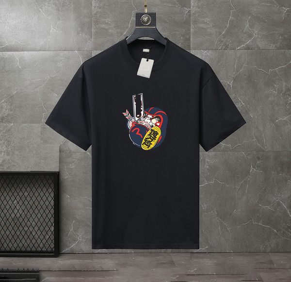 2023 summer men's and women's fashion and leisure brand temperament joker soft cartoon letter printed t-shirt size xs-4xl#j077, White;black
2023 summer men's and women's fashion and leisure brand temperament joker soft cartoon letter printed t-shirt size xs-4xl#j077, White;black