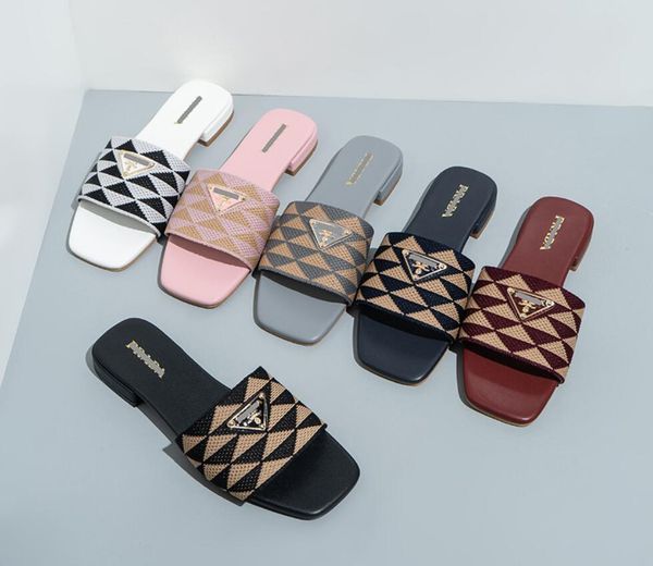2023 luxury designer slides slippers multicolor embroidered fabric mules womens home fashion flip flops casual sandals summer leather brand, Black
2023 luxury designer slides slippers multicolor embroidered fabric mules womens home fashion flip flops casual sandals summer leather brand, Black