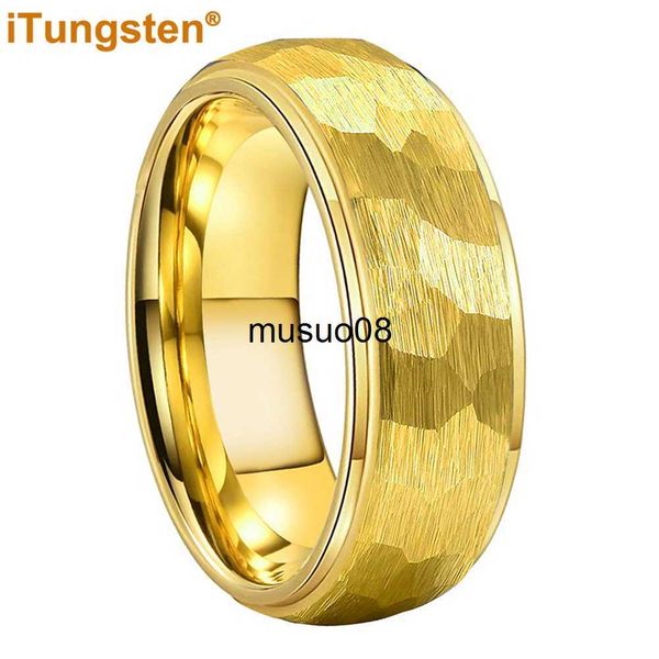 band rings itungsten 6mm 8mm tungsten hammer ring men women engagement wedding band trendy jewelry domed stepped edges comfort fit j230602, Silver
band rings itungsten 6mm 8mm tungsten hammer ring men women engagement wedding band trendy jewelry domed stepped edges comfort fit j230602, Silver