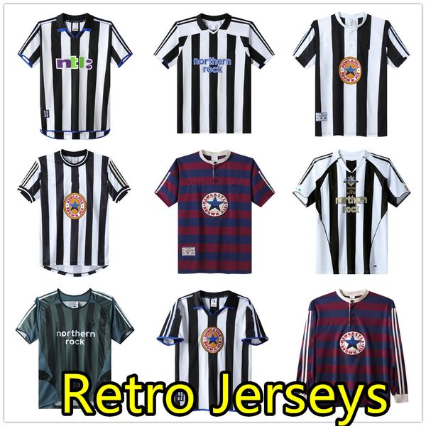 

96 97 98 99 soccer jerseys NUFC SHEARER Retro HAMANN SHEARER PINAS 1988 93 95 1980 82 05 06 2000 01 03 05 UNITED OWEN classic FOOTBALL SHIRTS Ginola long sleeves, 95-97