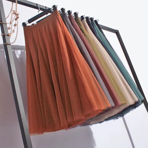 dresses women long tulle skirt pleated a line layered tutu skirt high waist elastic mesh flowy maxi skirt for wedding party faldas mujer, Black;gray
dresses women long tulle skirt pleated a line layered tutu skirt high waist elastic mesh flowy maxi skirt for wedding party faldas mujer, Black;gray