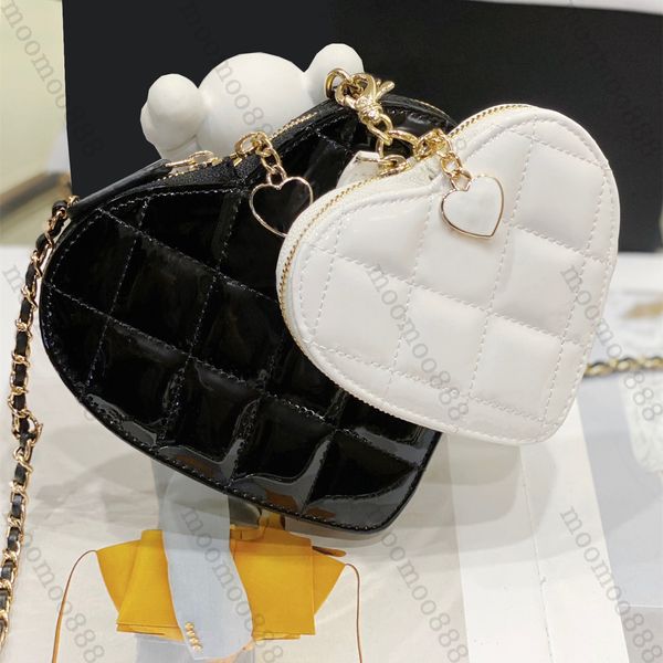 10a mirror quality designers mini composite heart bag 15cm luxury womens patent leather quilted purse twin handbag real leather black purse
10a mirror quality designers mini composite heart bag 15cm luxury womens patent leather quilted purse twin handbag real leather black purse