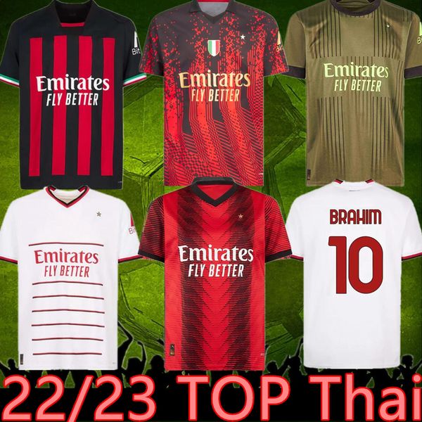 23 24 ac milans ibrahimovic giroud soccer jerseys 2023 theo brahim tonali shirt romagnoli r.leao s.castillejo kessie saelemaekers football u, Black;yellow
23 24 ac milans ibrahimovic giroud soccer jerseys 2023 theo brahim tonali shirt romagnoli r.leao s.castillejo kessie saelemaekers football u, Black;yellow
