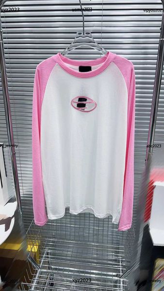 girl tees contrast color design t shirt designer woman fashion long sleeved t-shirt size s-l round neck t-shirt june01, White
girl tees contrast color design t shirt designer woman fashion long sleeved t-shirt size s-l round neck t-shirt june01, White