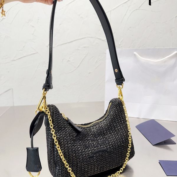 designer bag re-edition 2005 handbag straw handwoven underarm bag retro casual single shoulder crossbody summer beach bag
designer bag re-edition 2005 handbag straw handwoven underarm bag retro casual single shoulder crossbody summer beach bag