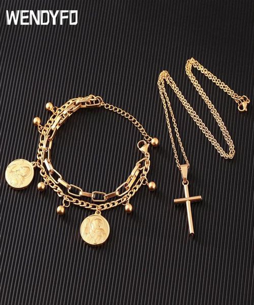 new women fashion stainless steel cross necklace pendants for female gold color crucifix necklaces christian jewelry gift2554642, Silver
new women fashion stainless steel cross necklace pendants for female gold color crucifix necklaces christian jewelry gift2554642, Silver