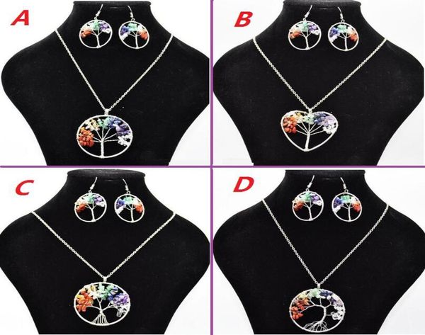 women rainbow 7 chakra amethyst tree of life quartz chips earrings necklace jewelry sets multicolor wisdom tree natural stone ne6469162, Silver
women rainbow 7 chakra amethyst tree of life quartz chips earrings necklace jewelry sets multicolor wisdom tree natural stone ne6469162, Silver