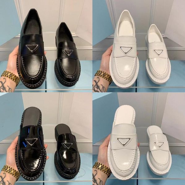 women brand shoes leather sneakers classics p triangle white black real leather round toe flat heels summer casual shoes with dust bag 35-41
women brand shoes leather sneakers classics p triangle white black real leather round toe flat heels summer casual shoes with dust bag 35-41