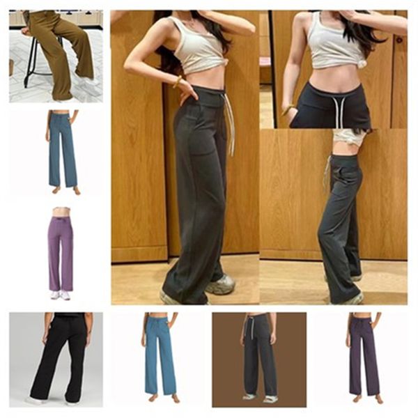 lu-99 yoga throwback still women's sports pants wide leg pants cloud sense high bounce drawstring pocket horn
lu-99 yoga throwback still women's sports pants wide leg pants cloud sense high bounce drawstring pocket horn