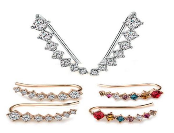 20pairlot new punk rock rhinestone ear cuff wrap earring piercing ear clip cartilage7212607, Silver
20pairlot new punk rock rhinestone ear cuff wrap earring piercing ear clip cartilage7212607, Silver