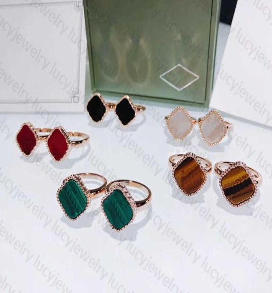 designer ring clover stones rings lovers wedding for man woman 2 style 15 color 358833, Silver
designer ring clover stones rings lovers wedding for man woman 2 style 15 color 358833, Silver