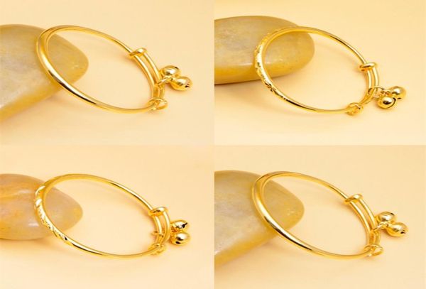 europe and america new fashion design children jewelry 24k yellow gold bell bangles for babies kids children nice gift4564203, Black
europe and america new fashion design children jewelry 24k yellow gold bell bangles for babies kids children nice gift4564203, Black