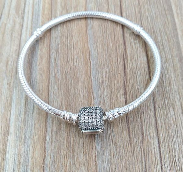 silver bracelet with clear cubic zirconia authentic 925 sterling silver fits european pandora style jewelry charms beads andy je2059178, Golden;silver
silver bracelet with clear cubic zirconia authentic 925 sterling silver fits european pandora style jewelry charms beads andy je2059178, Golden;silver