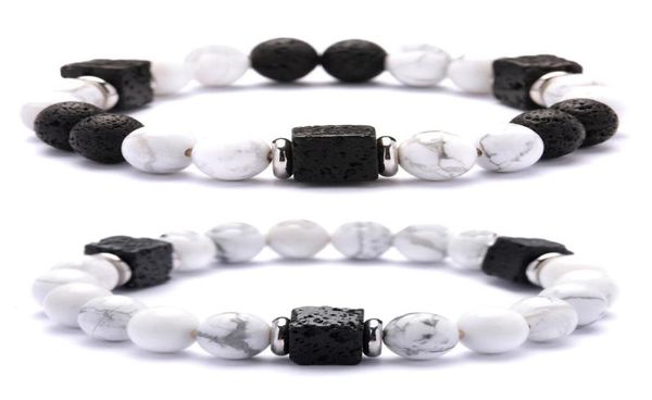 lava stone cube beads 8mm howlite bracelet man fashion gift for men ankle bead bracelets beaded strands2307403, Black
lava stone cube beads 8mm howlite bracelet man fashion gift for men ankle bead bracelets beaded strands2307403, Black