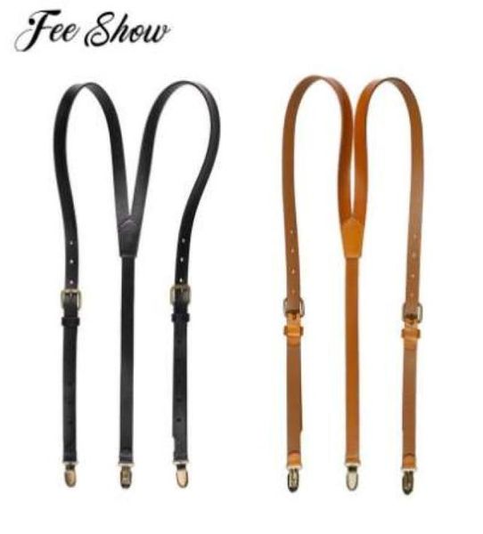 new genuine leather yshaped suspenders with metal clips men039s adjustable shoulder straps genuine leather suspender with clip7934911, Black;white
new genuine leather yshaped suspenders with metal clips men039s adjustable shoulder straps genuine leather suspender with clip7934911, Black;white