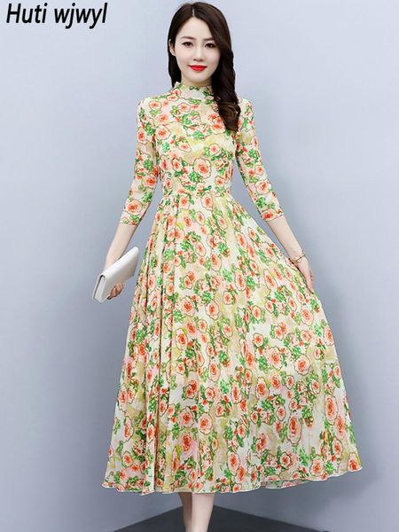dresses 2023 spring summer floral chiffon casual vacation boho beach long dress fashion elegant women korean black bodycon midi vestidos, Black;gray
dresses 2023 spring summer floral chiffon casual vacation boho beach long dress fashion elegant women korean black bodycon midi vestidos, Black;gray