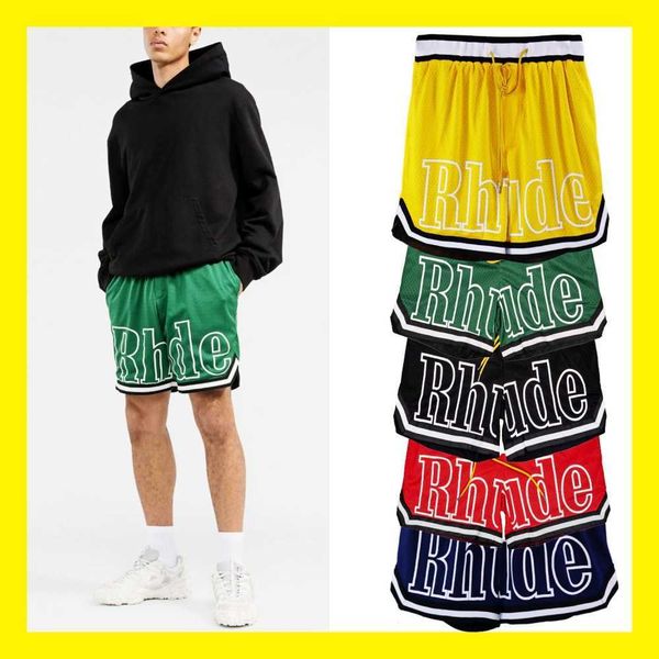 wg5o 2023 men's and women's high street shorts fashion designer brand rhude american sports loose hip hop basketball pants mesh 5c, White;black
wg5o 2023 men's and women's high street shorts fashion designer brand rhude american sports loose hip hop basketball pants mesh 5c, White;black