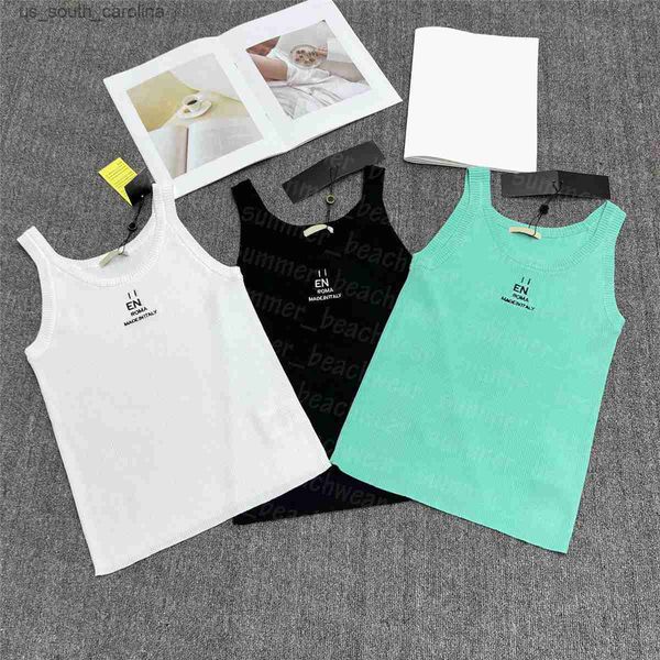 camis design embroidered t shirt women knitted t shirts summer knitting tees sport tank knitted l230522, White
camis design embroidered t shirt women knitted t shirts summer knitting tees sport tank knitted l230522, White
