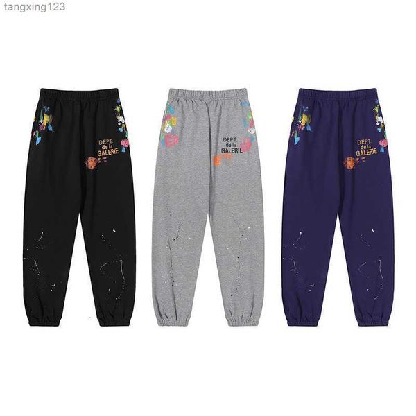 designer clothing fashion pant american trend brand galleryes depts hand drawn letter style wool casual pants high street men's women&#, Black
designer clothing fashion pant american trend brand galleryes depts hand drawn letter style wool casual pants high street men's women&#, Black