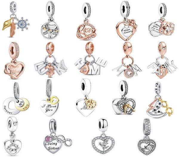new s925 sterling silver charms diy letter beaded womens love lucky pendant original suitable for pandora bracelet ladies mom jewe1575760, Bronze;silver
new s925 sterling silver charms diy letter beaded womens love lucky pendant original suitable for pandora bracelet ladies mom jewe1575760, Bronze;silver