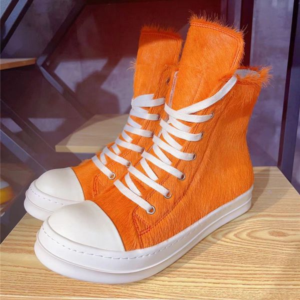 women ankle boots big size horse hair boots high-lace-up women party shoes p25d50, Black
women ankle boots big size horse hair boots high-lace-up women party shoes p25d50, Black