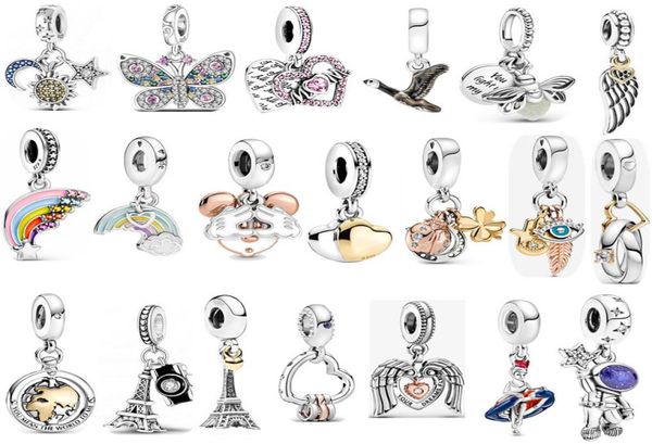luxury s925 sterling silver charms loose beads beaded fashion butterfly rainbow wings ladies original fit pandora bracelet pendant7464073, Bronze;silver
luxury s925 sterling silver charms loose beads beaded fashion butterfly rainbow wings ladies original fit pandora bracelet pendant7464073, Bronze;silver