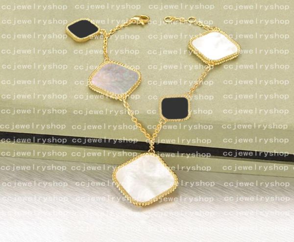 5 motifs fashion classic 4four leaf clover bracelets pendants motherofpearl v gold plated 18k for women girls valentine0392815703, Golden;silver
5 motifs fashion classic 4four leaf clover bracelets pendants motherofpearl v gold plated 18k for women girls valentine0392815703, Golden;silver