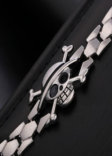 charm bracelets hf anime one piece plating alloy bracelet skull cosplay accessories2606004, Golden;silver
charm bracelets hf anime one piece plating alloy bracelet skull cosplay accessories2606004, Golden;silver