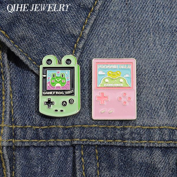 frog game machine enamel pin cartoon animal lovely brooch clothes sweater hat bag lapel backpack badge accessories women kids, Gray
frog game machine enamel pin cartoon animal lovely brooch clothes sweater hat bag lapel backpack badge accessories women kids, Gray