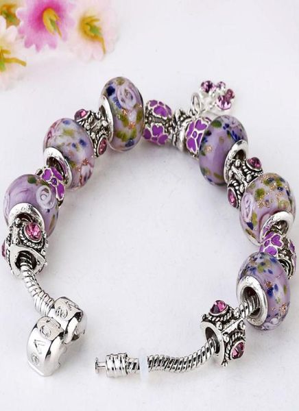 new charm beading european p bracelets pan style silver charm bracelet with purple elegant crystal european charms fashion jewelry6078424, Golden;silver
new charm beading european p bracelets pan style silver charm bracelet with purple elegant crystal european charms fashion jewelry6078424, Golden;silver