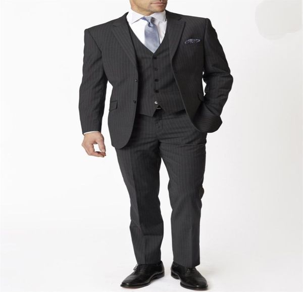 groom tuxedos groomsmen notch lapel custom made black stripe men suits weddingpromdinner man blazer jacketpantsvesttie5802467, Black;gray
groom tuxedos groomsmen notch lapel custom made black stripe men suits weddingpromdinner man blazer jacketpantsvesttie5802467, Black;gray