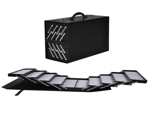 coded lock foldable portable eyeglass eyewear sunglasses accordion suitcase display extendable brief case hold 80pcs of glasses8788507
coded lock foldable portable eyeglass eyewear sunglasses accordion suitcase display extendable brief case hold 80pcs of glasses8788507