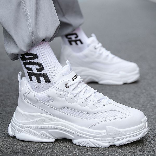 fashion waterproof non-slip casual shoes new spring breathable mesh shoes classic lace up sneakers mens walking shoes, Black
fashion waterproof non-slip casual shoes new spring breathable mesh shoes classic lace up sneakers mens walking shoes, Black