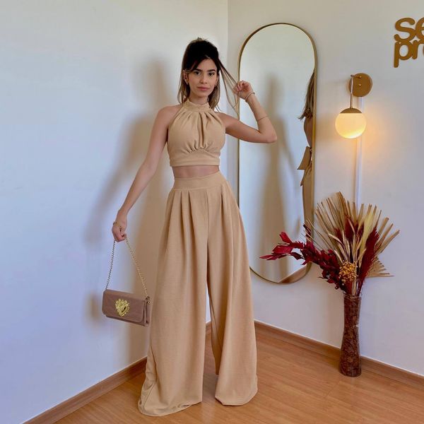 fashion casual suit summer new arrival women's two piece pants neck slim chest wrap ruched backless high-waisted trousers plus size xxl, White
fashion casual suit summer new arrival women's two piece pants neck slim chest wrap ruched backless high-waisted trousers plus size xxl, White