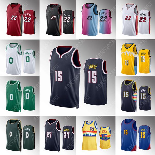 jimmy butler 15 jokic basketball jerseys jayson tatum 0 27 murray men women youth xs-4xl 2023 new, Black;red
jimmy butler 15 jokic basketball jerseys jayson tatum 0 27 murray men women youth xs-4xl 2023 new, Black;red